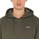 Sweatshirt à capuche Schott AVEC BRODERIE