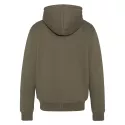 Sweatshirt à capuche zippé Schott AVEC BRODERIE