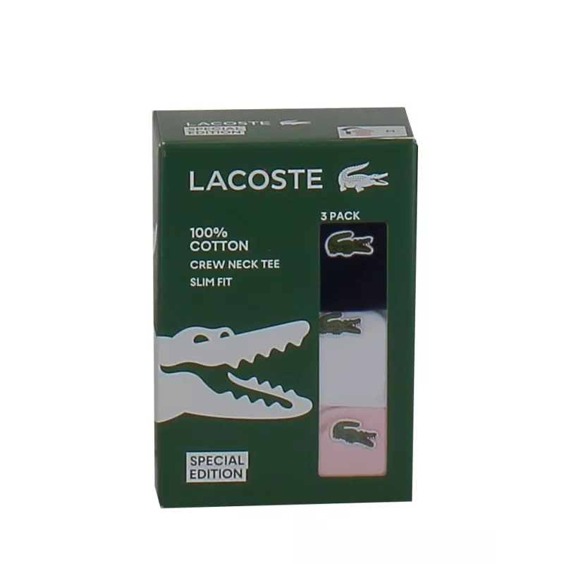 Pack de 3 Tee-shirt Lacoste
