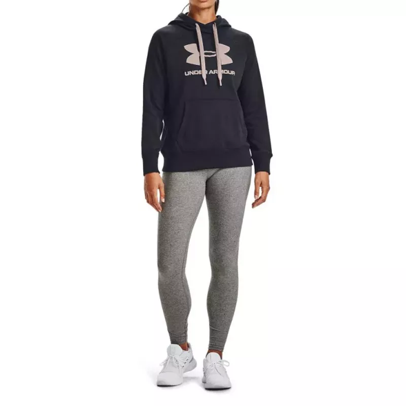 Sweat à capuche Femme Under Armour LOGO RIVAL FLEECE