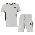 Ensemble Short Tee shirt Helvetica 40 LACAGE
