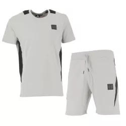 Ensemble Short Tee shirt Helvetica 40 LACAGE