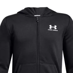 Sweat à capuche Under Armour Cotton Fleece Full Zip Junior - 1320133-001