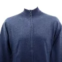 Gilet Real Cashmere (Bleu)- Ref. IUB109904-GIUBBINO-ZIP
