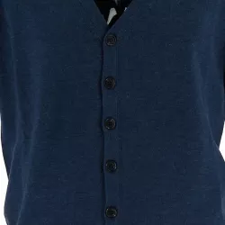 Real Cashmere Cardigan Real Cashmere - IUS108134-BLEU