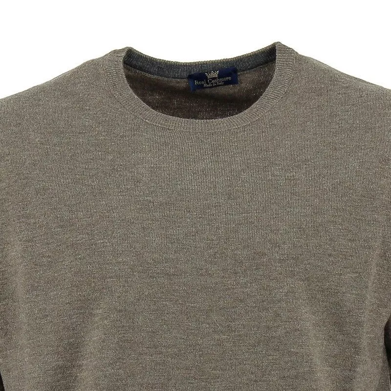 Real Cashmere Pull col rond Real Cashmere - IUS108136-BEIGE