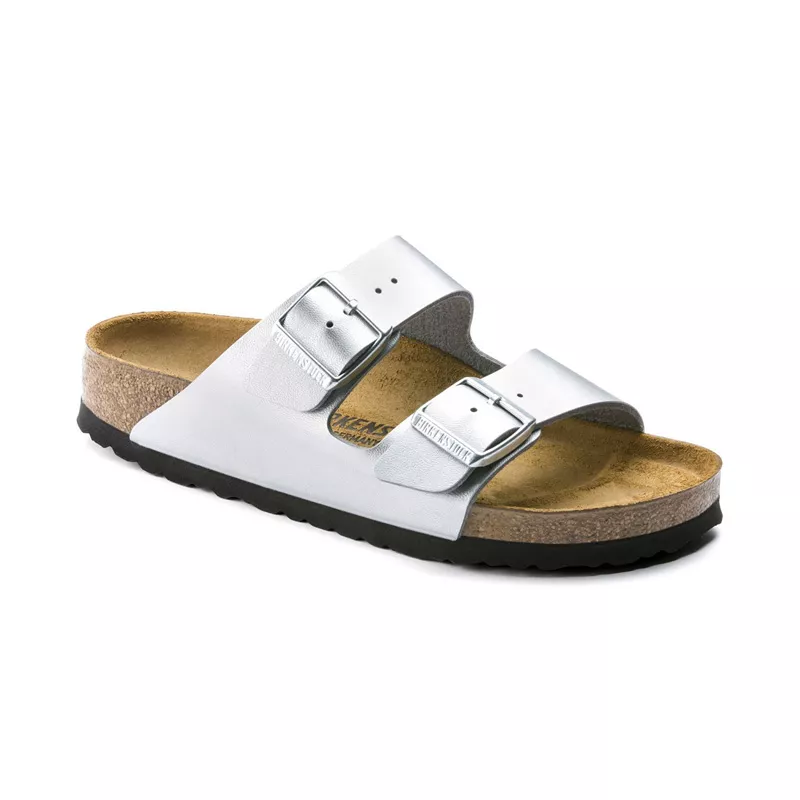 Sandales Birkenstock ARIZONA SILVER - Ref. BK1012283