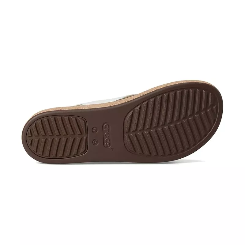 Sandale Crocs BROOKLYN  CORK LOW WEDGE