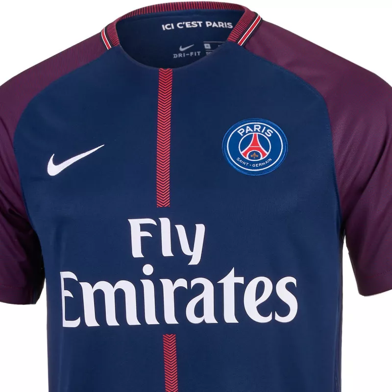 Nike Maillot de football Nike Paris Saint-Germain Stadium Home 2017/18 Junior - 847409-430