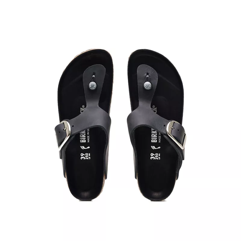 Sandale Birkenstock GIZEH BIG BUCKLE CUIR