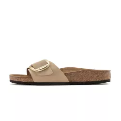 Sandale Birkenstock MADRID BIG BUCKLE CUIR NUBUCK