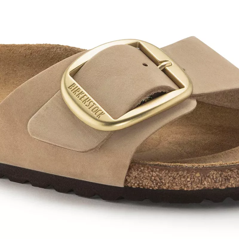 MADRID BIG BUCKLE CUIR NUBUCK