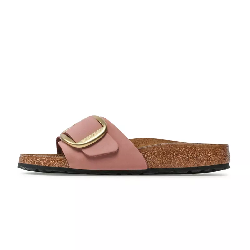 Sandale Birkenstock MADRID BIG BUCKLE CUIR NUBUCK