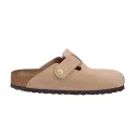 Chausson mule Birkenstock BOSTON BIG BUCKLE NUBUCK