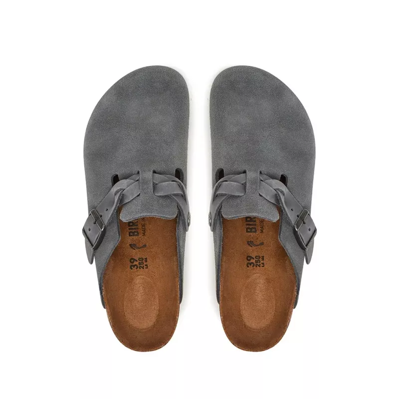 Chausson Birkenstock BOSTON SUEDE BRAIDED
