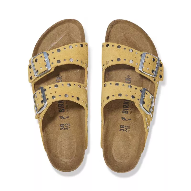 Sandale Birkenstock ARIZONA SUEDE RIVET