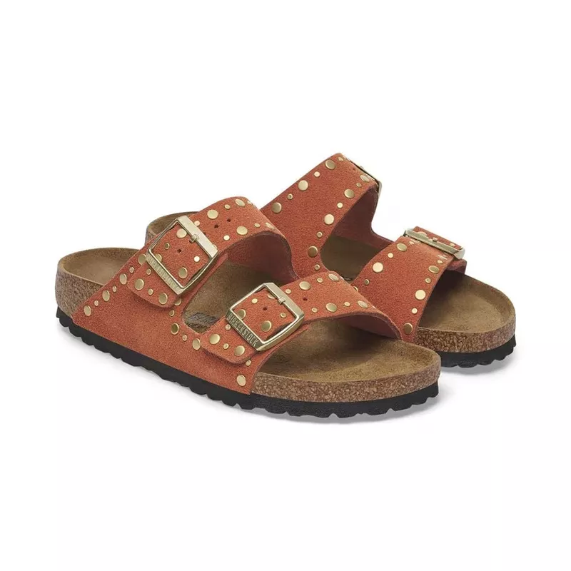 Sandale Birkenstock ARIZONA SUEDE RIVET