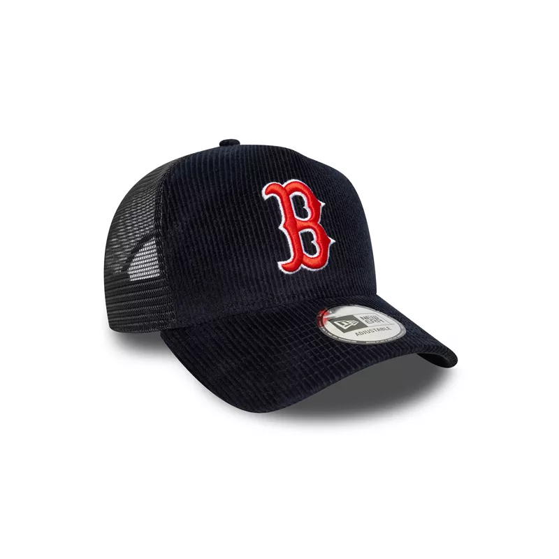 Casquette New Era CORD TRUCKER BOSRED