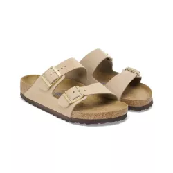 Sandale Birkenstock ARIZONA SFB CUIR NUBUCK étroite