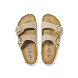 Sandale Birkenstock ARIZONA SFB CUIR NUBUCK étroite