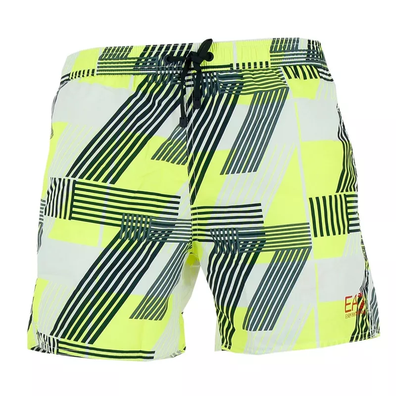 Short de bain EA7 Emporio Armani (Blanc)