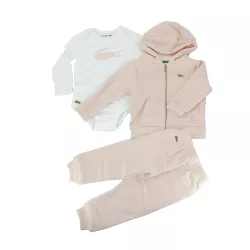 Ensemble jogging + Body ML + Tee Shirt ML Lacoste Bébé