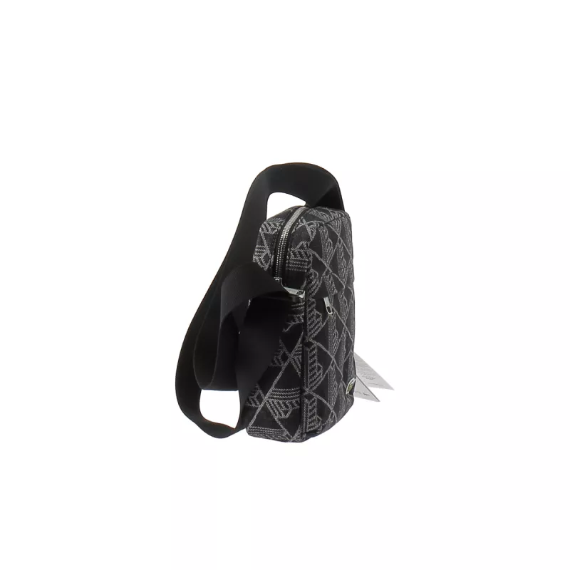Sacoche Lacoste VERTICAL Neocroc motif jacquard