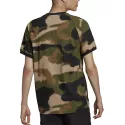Tee-shirt adidas Originals CAMO 3-STRIPES