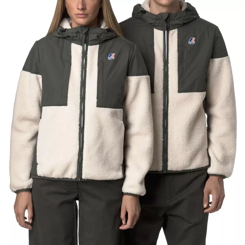 Blouson Sherpa K-Way SAMSON 4.0 ORSETTO