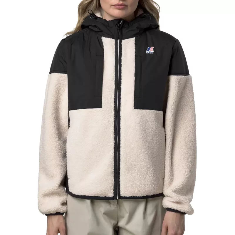 Blouson Sherpa K-Way SAMSON 4.0 ORSETTO