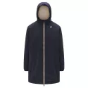 Parka Longue à Capuche Double Sherpa K-Way LE VRAI 4.0 EIFFEL EAST ORSETTO