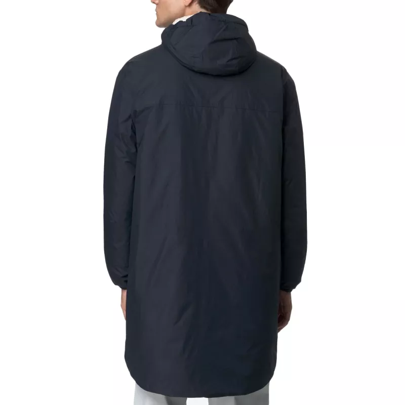 Parka Longue à Capuche Double Sherpa K-Way LE VRAI 4.0 EIFFEL EAST ORSETTO