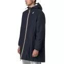Parka Longue à Capuche Double Sherpa K-Way LE VRAI 4.0 EIFFEL EAST ORSETTO