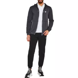 Sweatshirt à capuche zippé...