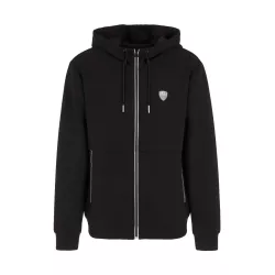 Sweatshirt à capuche zippé...