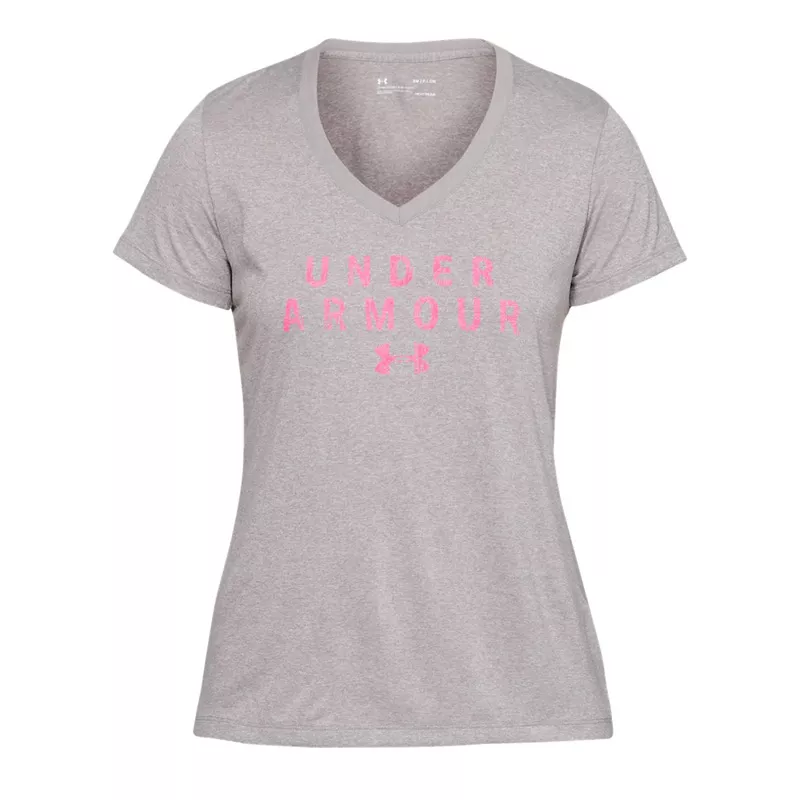 Tee-shirt Femme Under Armour TECH SSV  TWIST