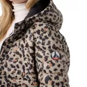 Doudoune Longue Reversible à Capuche Jott VERONE PRINT