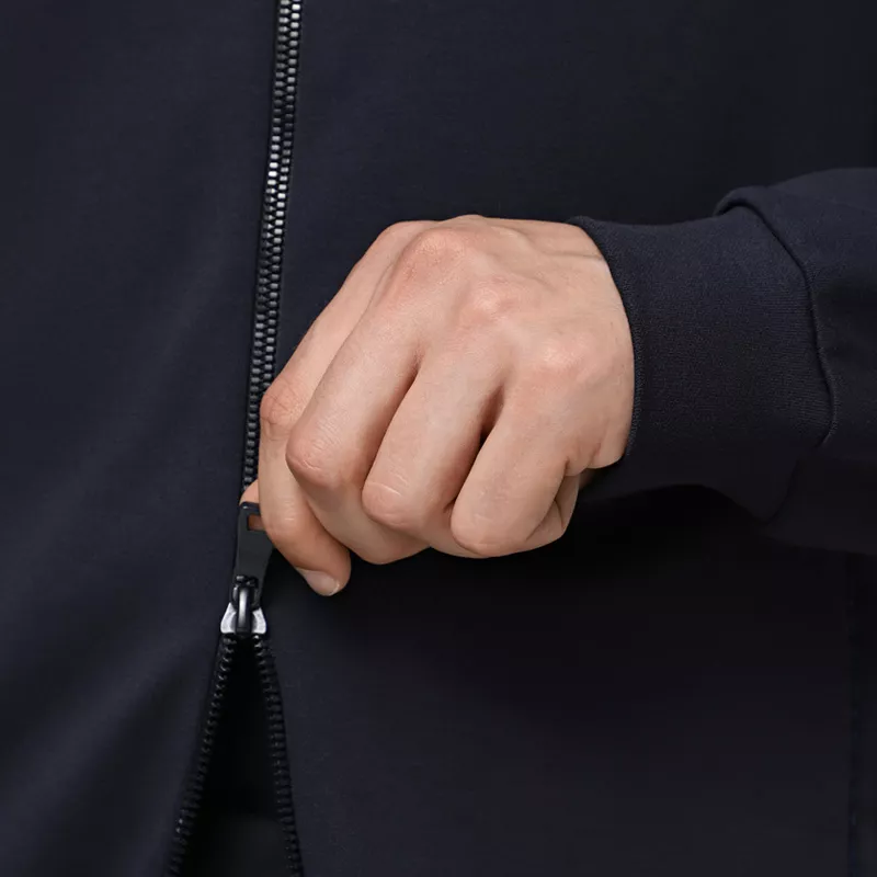 Sweatshirt à capuche zippé EA7 Emporio Armani