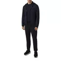 Sweatshirt à capuche zippé EA7 Emporio Armani