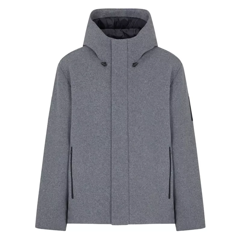 Caban à capuche EA7 Emporio Armani