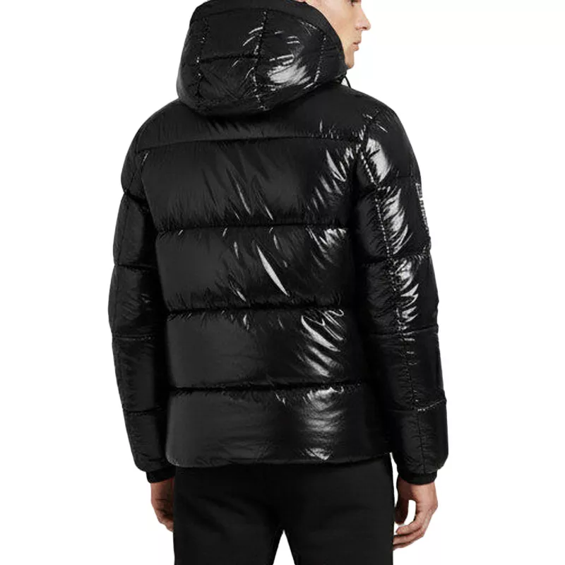 Doudoune à Capuche Helvetica SHADOW