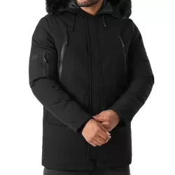 Parka à Capuche Helvetica NED