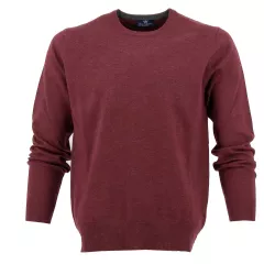 Real Cashmere Pull col rond Real Cashmere - IUS108136-BORDEAUX