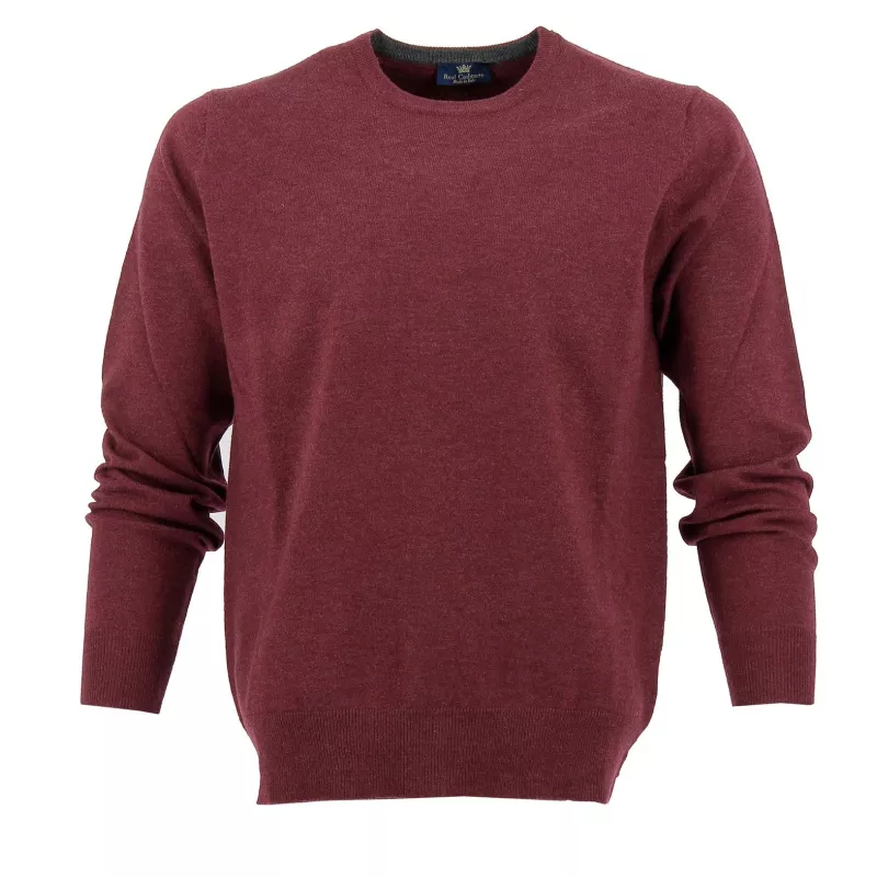 Real Cashmere Pull col rond Real Cashmere - IUS108136-BORDEAUX
