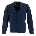 Real Cashmere Cardigan Real Cashmere - IUS108134-BLEU