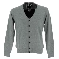 Real Cashmere Cardigan Real Cashmere - IUS108134-GRIS
