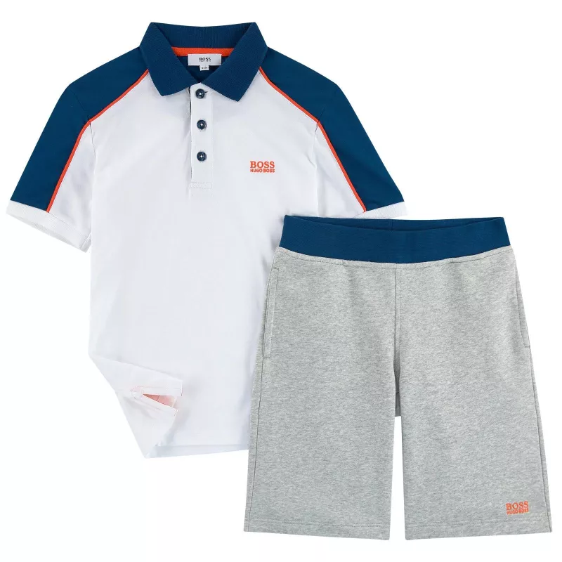 Hugo Boss Ensemble polo et bermuda Hugo Boss Junior - J28060-10BJ