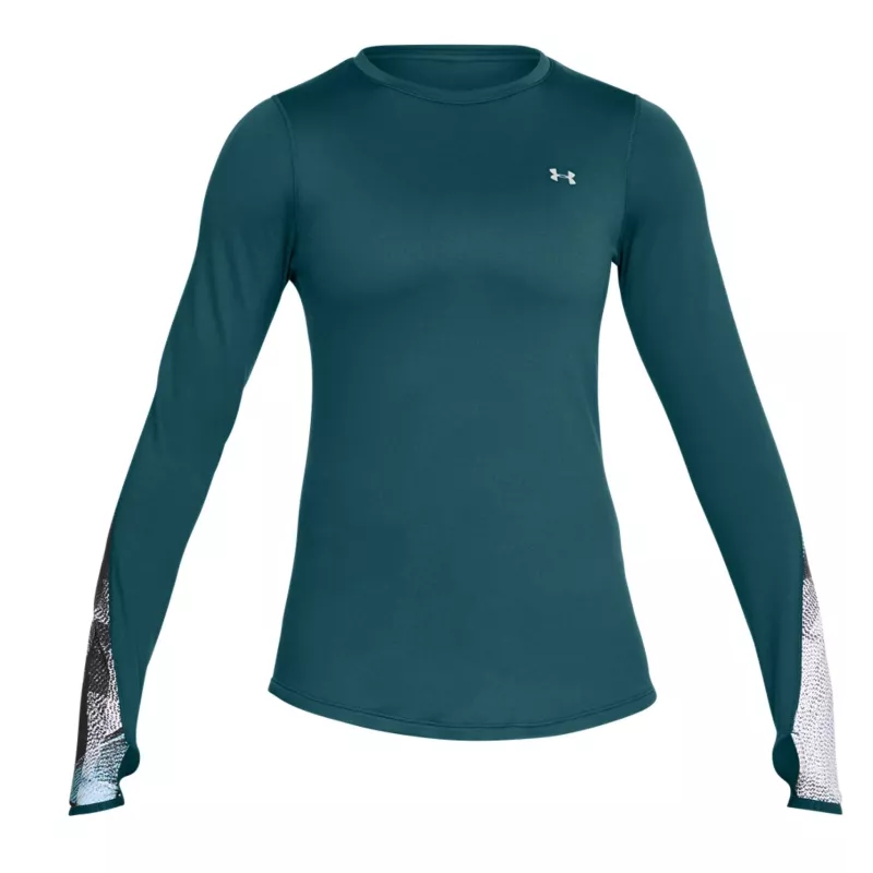 Under Armour Tee-shirt Under Armour ColdGear Printed Fitted - 1305495-716