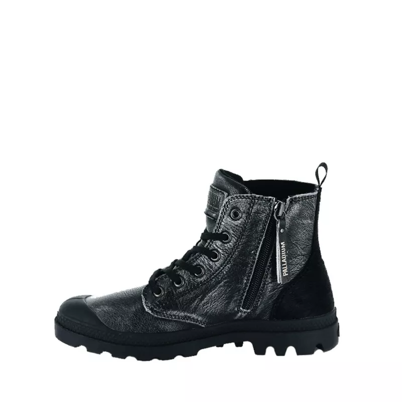 Chaussures à lacets Palladium PAMPA HI ZIP PONY - Ref. 75516-051-PAMPI-HI-ZIP Chaussures à lacets Palladium PAMPA HI ZIP PONY - Ref. 75516-051-PAMPI-HI-ZIP
