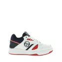 Baskets Sergio Tacchini TOP PLAY LTHR - Ref. STM822005-WHITE-NAVY-RED